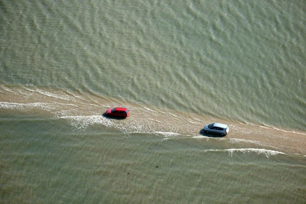 Estrada no mar