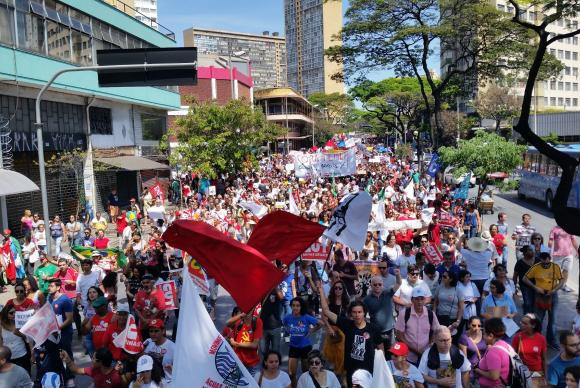 Belo Horizonte, manifestantes foram da Praça Raul Soares 