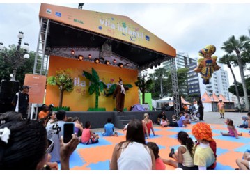 Vila Infantil abre atividades para crianças durante Carnaval