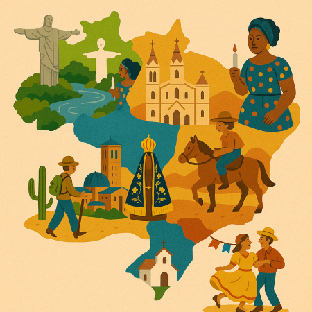 Caminhos da Fé: Os Maiores Santuários do Brasil