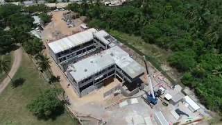 Acompanhamento de obra com drone