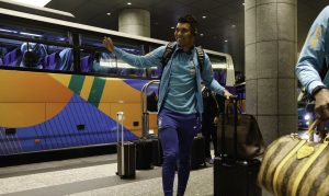 Seleção brasileira chega a Tóquio para amistoso
