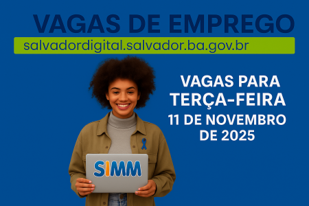 Simm oferece 217 vagas para esta terça-feira (11) Simm oferece 217 vagas para esta terça-feira (11)